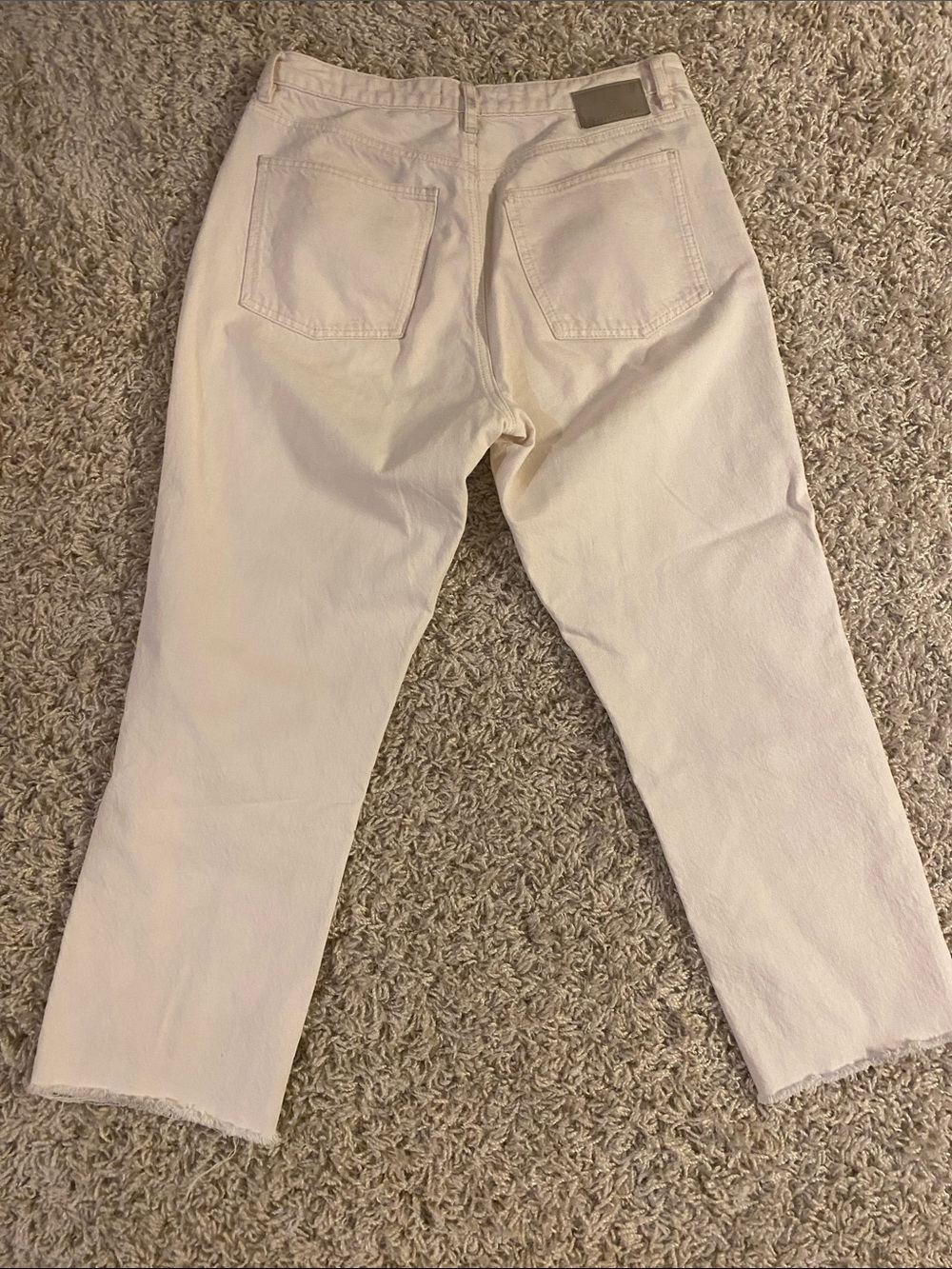 Desigual Cream Straight Leg Jeans 44 - Picture 4 of 5